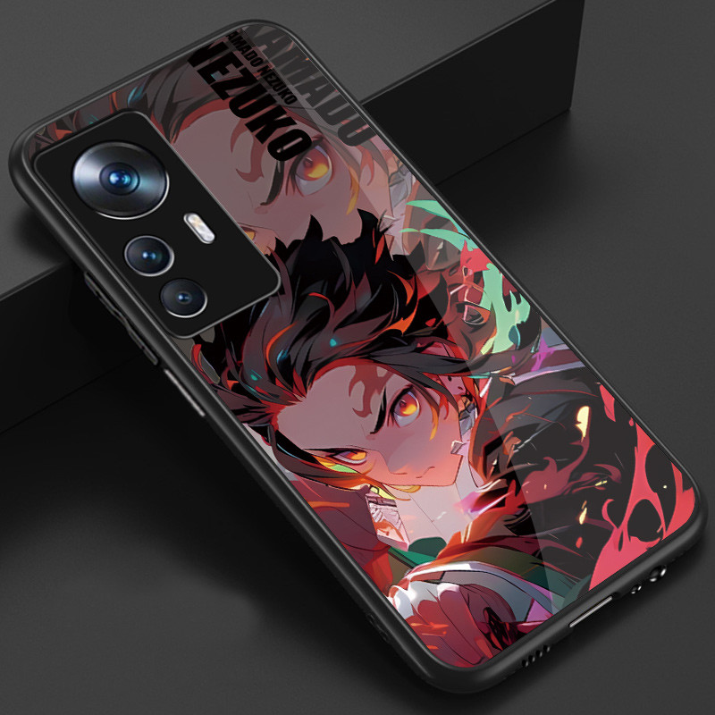 เคสกระจก Xiaomi mi 12T 5g / mi 12T pro 5g เคสกระจกนิรภัยฮาร์ดฝาหลังขอบซิลิคอนอ่อน ราคา ถูกที่สุด ดีลบีเคเค แกลเลอรีภาพที่ 4