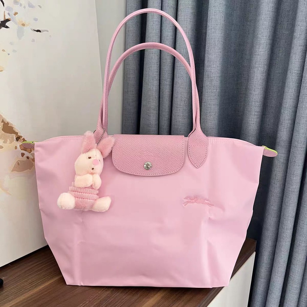 พร้อมสต็อกเดิมและแท้100% Longchamp Le Pliage 1899/2605/1621 919กระเป๋าสะพายขนาดใหญ่ของผู้หญิงกระเป๋า Messenger ขนาดกลางกระเป๋าถือถุงเกี๊ยวกระเป๋ากระเป๋าออแกไนเซอร์กระเป๋า