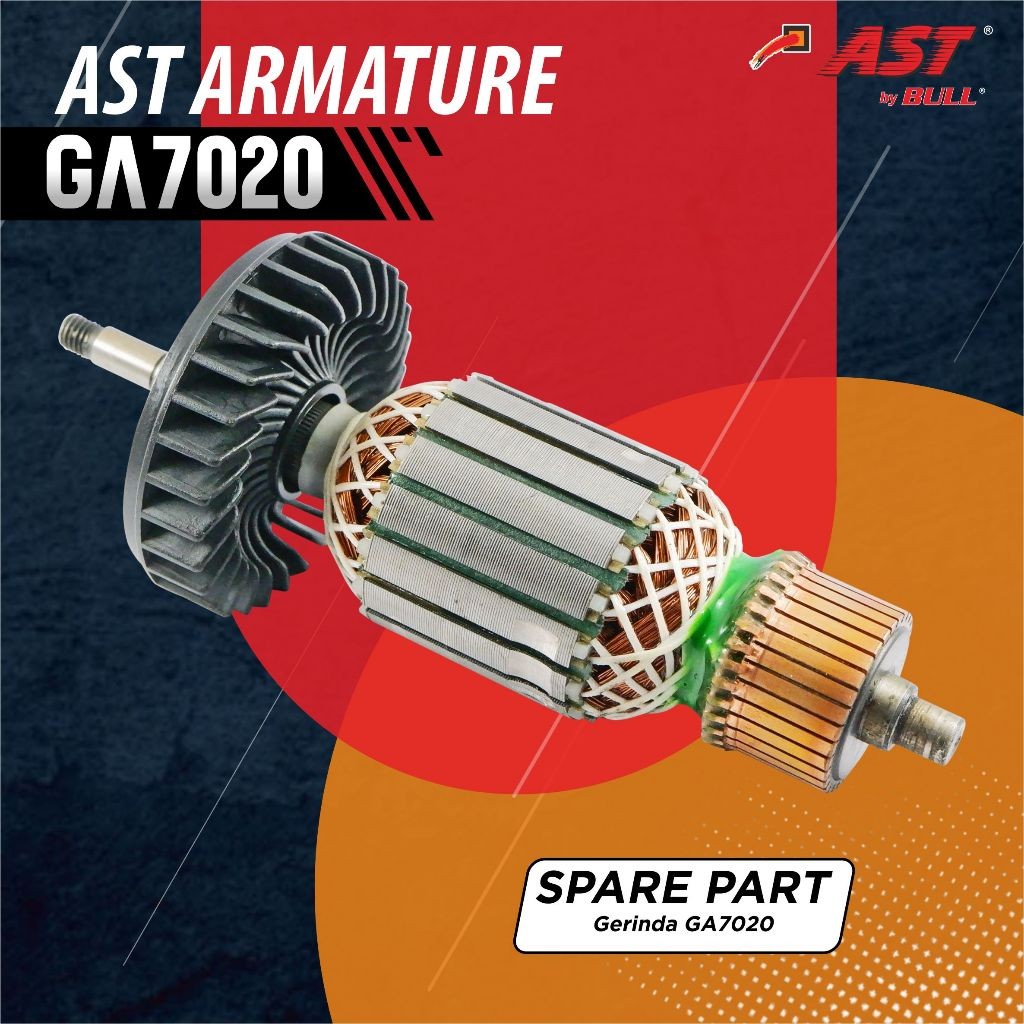 MESIN AST armature GA7020 สําหรับ makita 7 "เครื่องบดมือ/ไดนาโมโรเตอร์แขน GA7020