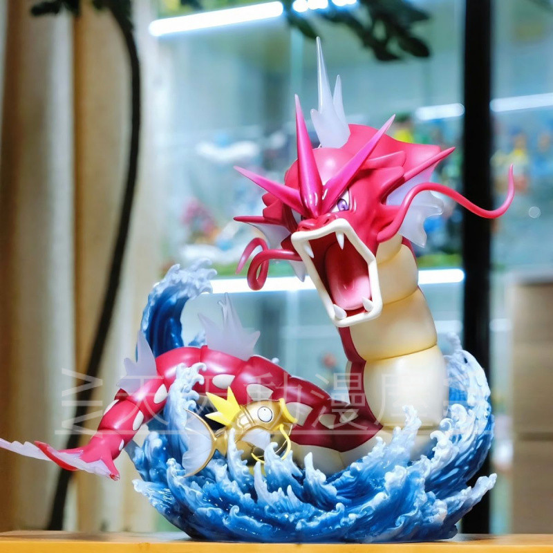 ฟรี Treasure Dream Model Real New Town Series Carp King Evolution Group Alien Color Storm Carp Dragon Red Storm Dragon Anime Doll Box Gift