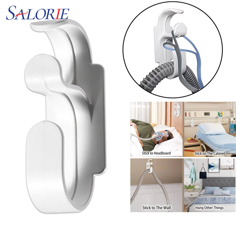 Salorie CPAP ท่อแขวน Anti-Unhook Feature CPAP หน้ากากตะขอและท่อผู้ถือ CPAP ท่อ Organizer หลีกเลี่ยงท่อ Tangle