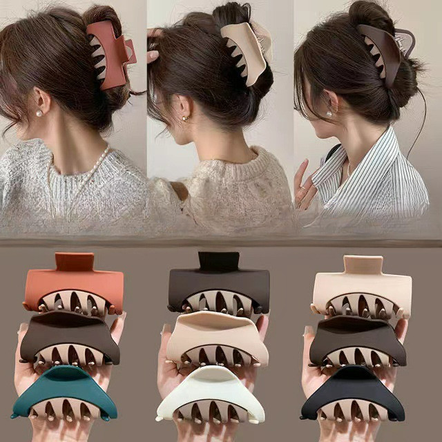 กาแฟนมคลิปฤดูใบไม้ร่วงและฤดูหนาวกิ๊บติดผมจับคู่สีซอกออกแบบเสนปริมาณผมขนาดเล็กคลิปฉลามสําหรับด้านหลังหัวกิ๊บ