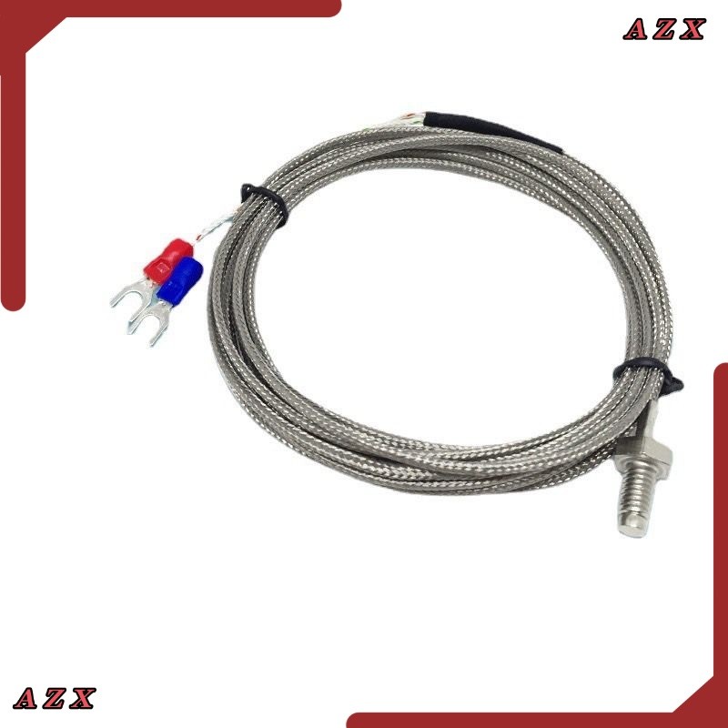 ￼สายเทอร์โมคัปเปิ้ล thermocouple เป็นหัววัดอุณหภูมิ type.K เกลียว M6 วัดอุณหภูมิ 0-600องศาราคา44บาทพร้อมส่ง