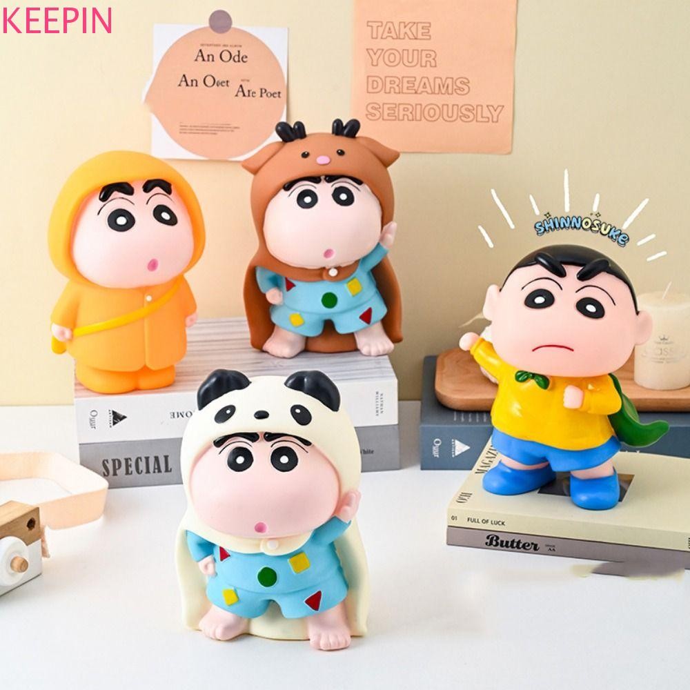 Keepin กระปุกออมสินเครยอนชินจัง, เครยอนชินจังถังออมทรัพย์การ์ตูนกล่องเงิน, สร้างสรรค์ตกแต่งความจุขนาดใหญ่รุ่นอะนิเมะเด็กกล่องเก็บตกแต่งบ้าน