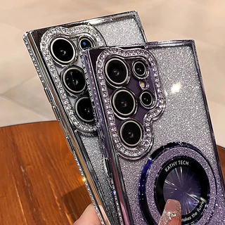 【ขายดี】 ครอบ Samsung S24 S23 Ultra S22 A55 A15 A14 A53 A52 A13 | คริสตัลแวววาว เพชรปัดแต้ม ✨ กันกระแทกดีเยี่ยม 🚀