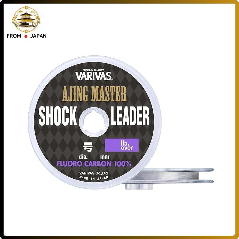 Varivas Ajing Master Shock Leader Fluorocarbon 30m 0.8 (3lb over) Varivas Ajing Master Shock Leader 