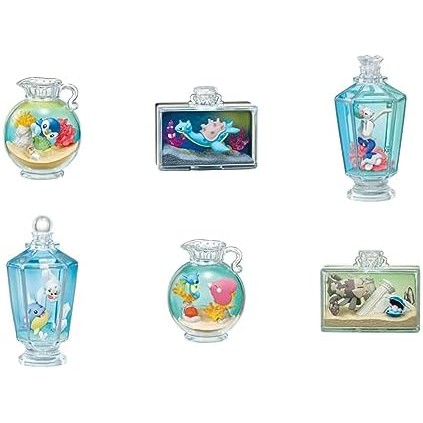 【Direct from Japan】Re-ment Pokemon AQUA BOTTLE collection2 ~ความทรงจำริมทะเลที่เปล่งประกาย~ สินค้า B