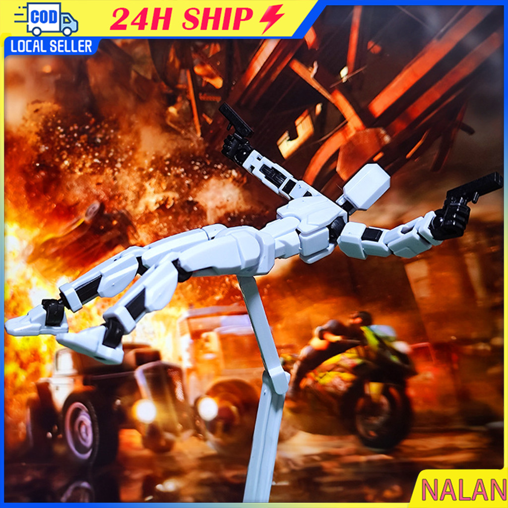 ร้านอยู่กรุงเทพ ข้อต่อขยับได้ dummy 13 action figure โมเดลฟิกเกอร์ 3D ของเล่นสําหรับเด็ก ตั้งโต๊ะ