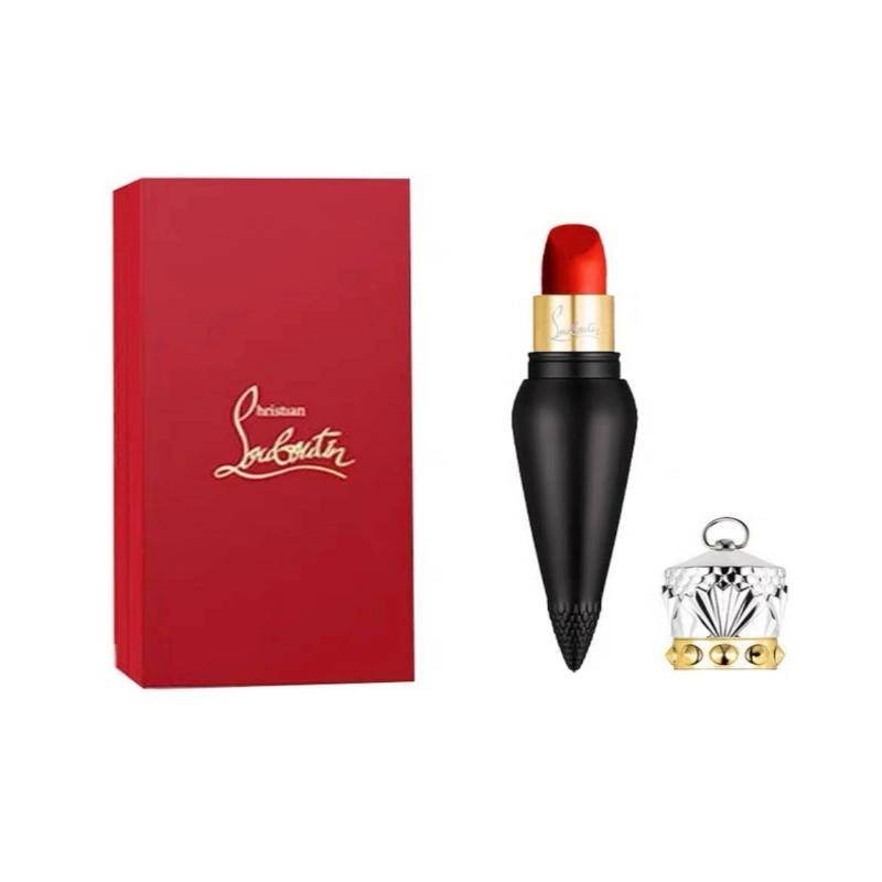ใหม่ 2025 สินค้าใหม่ ดูดี cl Scepter Black Tube 001/002/003/005m Matte ลิปสติกของขวัญกล่อง 0e9