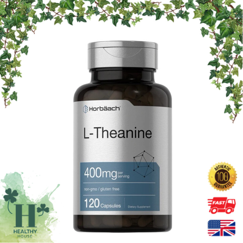 พร้อมส่ง Horbaach L-Theanine 200 mg & 400 mg