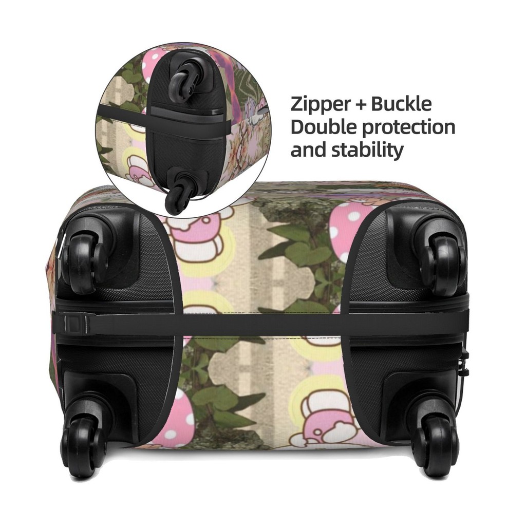 ผ้าคลุมกระเป๋าเดินทาง ผ้าสแปนเด็กซ์ แบบยืดหยุ่น ยืดหยุ่น Sanrio Luggage Cover 18-32 นิ้ว 3A30