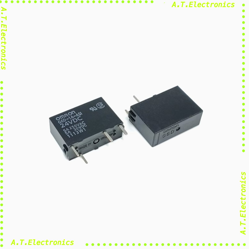พร้อมส่ง! รีเลย์ 4ขา G6D-1A-ASI-5VDC/12VDC/24VDC 5A4