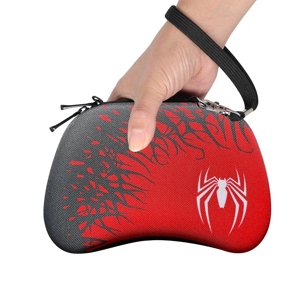 Eva Hard Gamepad แบบพกพากระเป๋าซิปกันกระแทก Controller กล่องเก็บป้องกันสําหรับ Xbox One/Switch Pro/PS3/PS4/PS5/PS5 Slim Pro