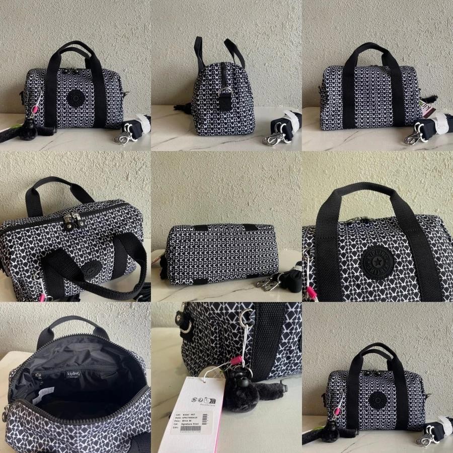 Black White Printing Series Female Bag Messenger Bag กระเป๋าสะพายแฟชั่น 222 - รูปที่ 3