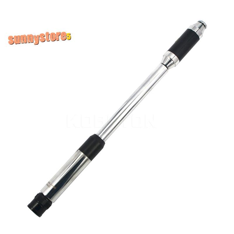 RH770 BNC Dual Band 144/430MHz BNC Telescopic เสาอากาศวิทยุมือถือสําหรับเก็บเกี่ยว Rated 3.7 /5