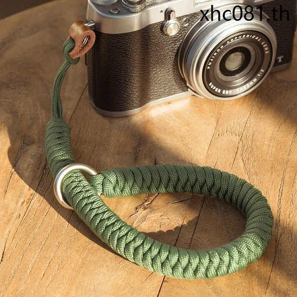 สายรัดข้อมือกล้อง ใหม่ xt5 สายรัดข้อมือเชือกถักเหมาะสําหรับ Fuji XS20XT30X100vi สายคล้องมือ xh2 เชือ