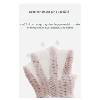 ถุงเท้าเด็กลูกไม้ถุงเท้าฤดูร้อนบางตาข่ายผ้าฝ้ายสาวเด็กฤดูร้อนลูกไม้ที่ไร้รอยต่อเจ้าหญิงถุงเท้าเด็กหลวมปากสั้น--&-