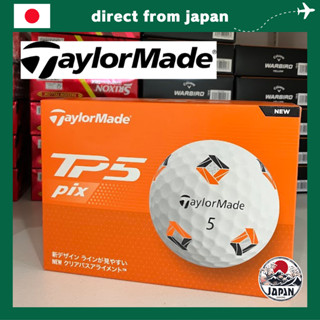 TaylorMade TP5 pix Series 2024 Golf Balls – Tour-Level, Soft…