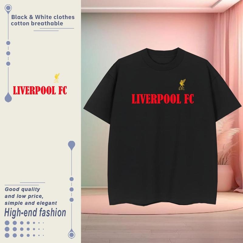 [CHERNGTEE] polyester oversize  Liverpool S-3XL 2025 ลิเวอร์พูล  Liverpool Premier League Championsh