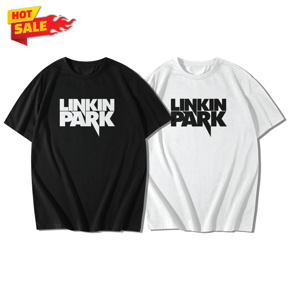 (จัดส่งภายใน 24 ชม.) เสื้อยืดผ้าฝ้ายแท้ พิมพ์ลาย Linkin Park
