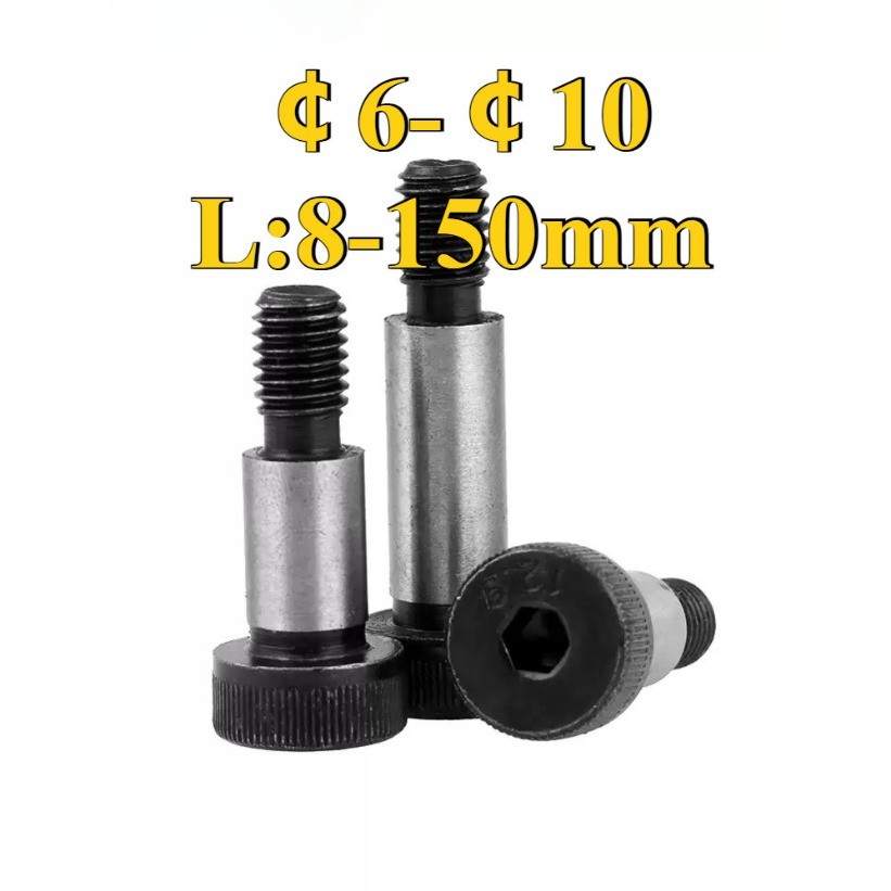 12.9-Class Plug Plug Bolt Shaft ไหล่ไหล่นูน Light Rod ฯลฯ สลักเกลียวสเต็ปขีดจํากัดสูง . 6- 10 (XINKE