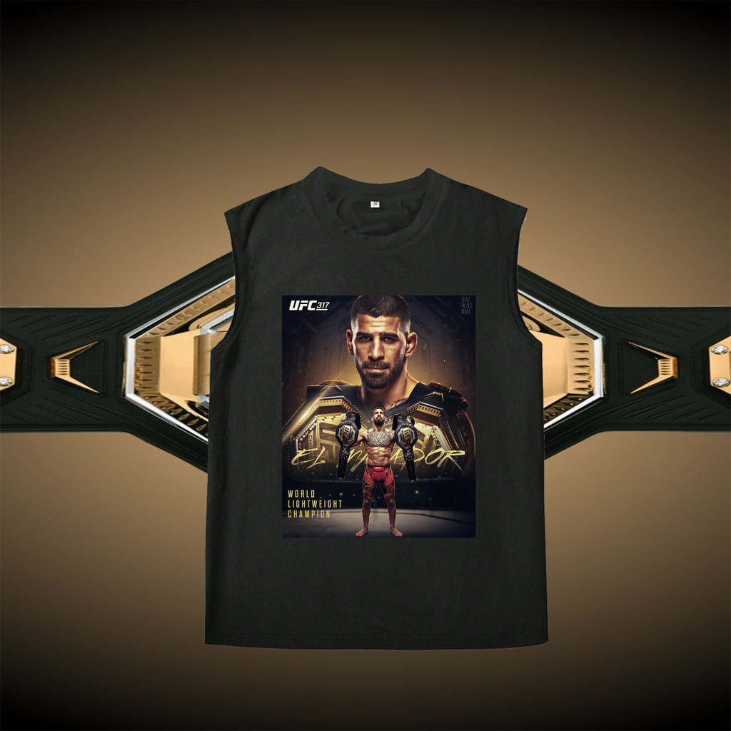 Topuria Reign Begins – UFC 317 Victory Tank | เสื้อกล้ามอิเลีย ทอปูเรีย ฉลองแชมป์ UFC รุ่นไลต์เวท