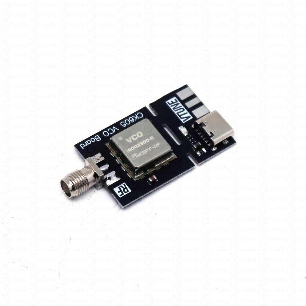 1600-3300MHz บรอดแบนด์ RF VCO บอร์ด 0-15V ปรับแรงดันไฟฟ้าควบคุม Oscilator เสียงต่ําสําหรับระบบทดสอบ 