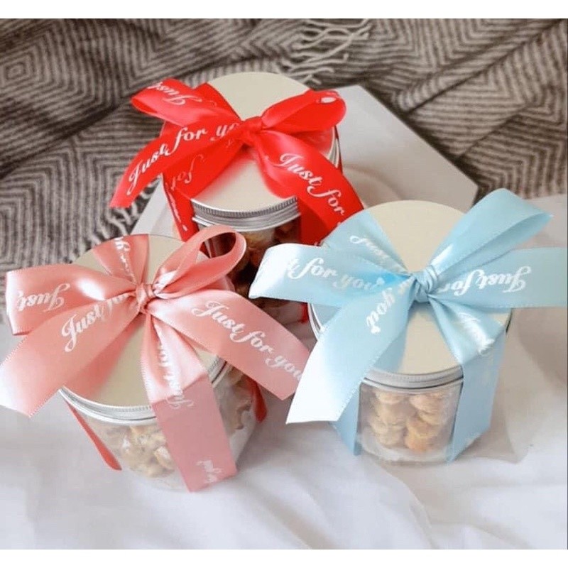 ริบบิ้นผ้า กว้าง 2.5ซม. Just for you