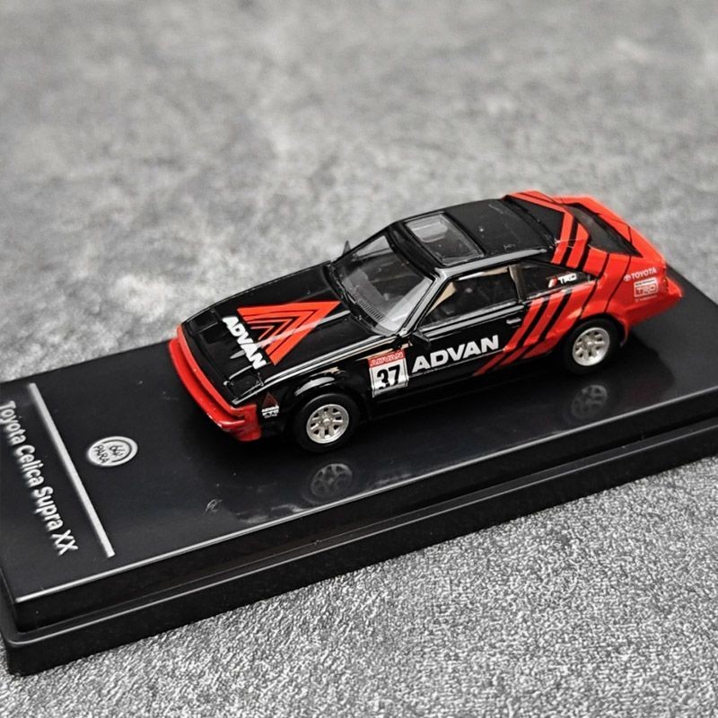 PARA 1: 64 Toyota Celica Celica Supra XX ADVAN Rally โมเดลรถโลหะผสม