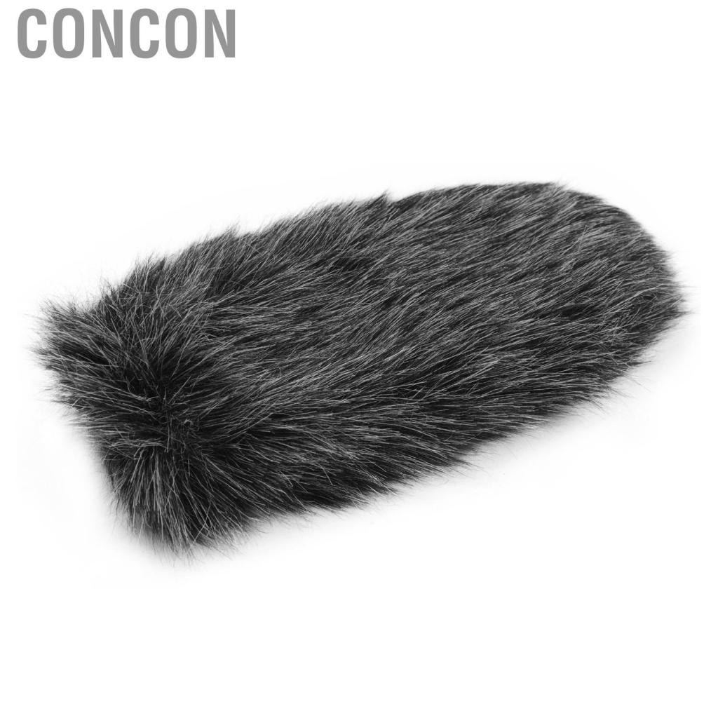 Concon ไมโครโฟนบนกล้อง Concon-th หน้ารถขนยาว MIC MIC MIC MUFF ที่เข้ากันได้กับไมโครโฟน Rode Videomic