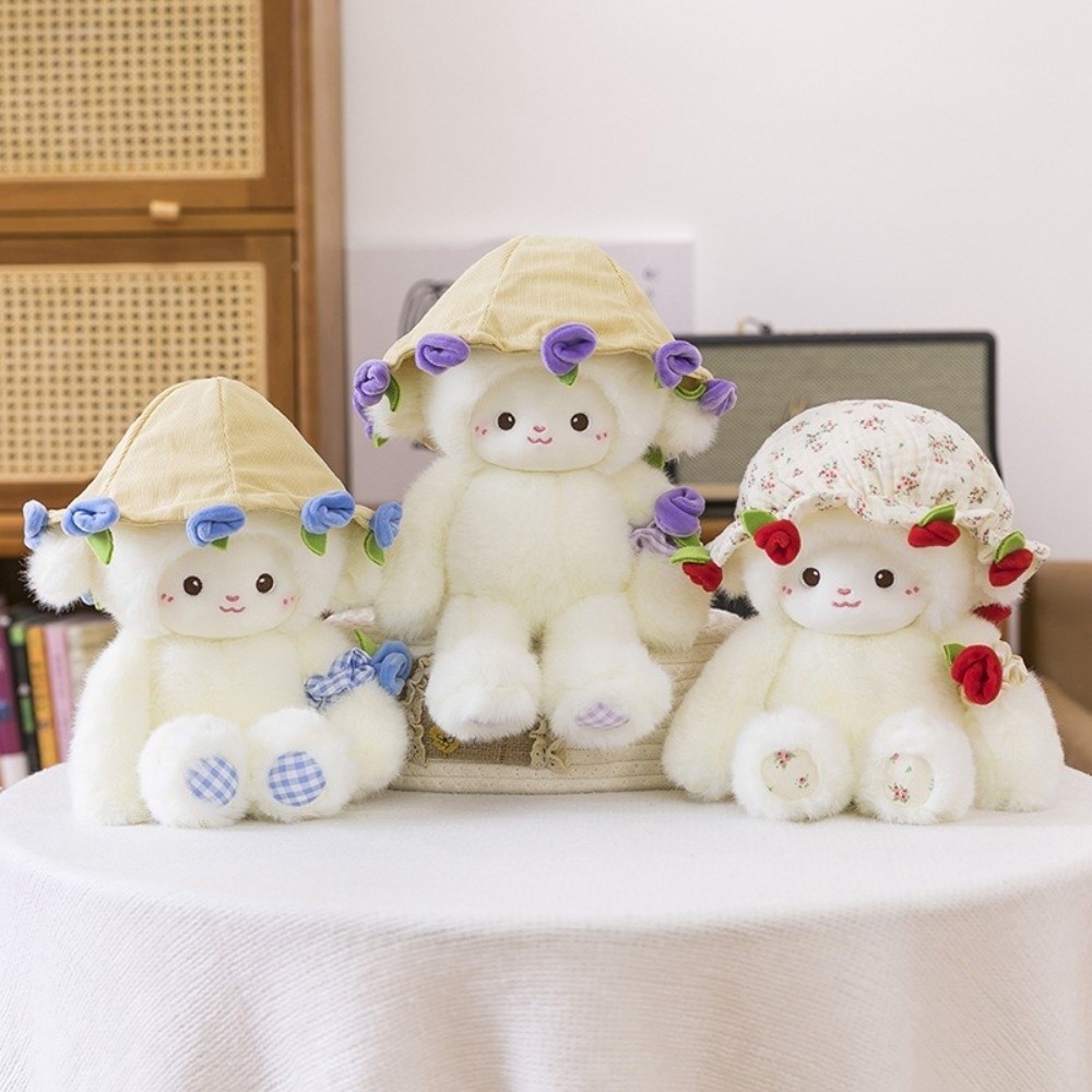 JANFAT เนื้อแกะกอดแม่เหล็ก,ตุ๊กตาแกะอะนิเมะนุ่ม, ตุ๊กตาแกะขนาดเล็กน่ารักของเล่นเด็ก - รูปที่ 5