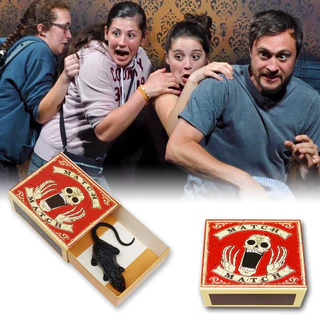 อุปกรณ์ประกอบฉากวันเอพริลฟูลฮาโลวีน Spoof Matchbox ของเล่นตลกสร้างสรรค์