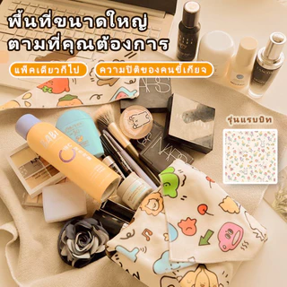 พับแมวห่อผ้ากระเป๋าเมจิกผ้ากําจัดสิ่งสกปรกบนแพทช์ซับรวบรวมแต่งหน้าถุงเก็บสัตว์เลี้ยงการจัดเก็บแบบพกพาแมวเล่น