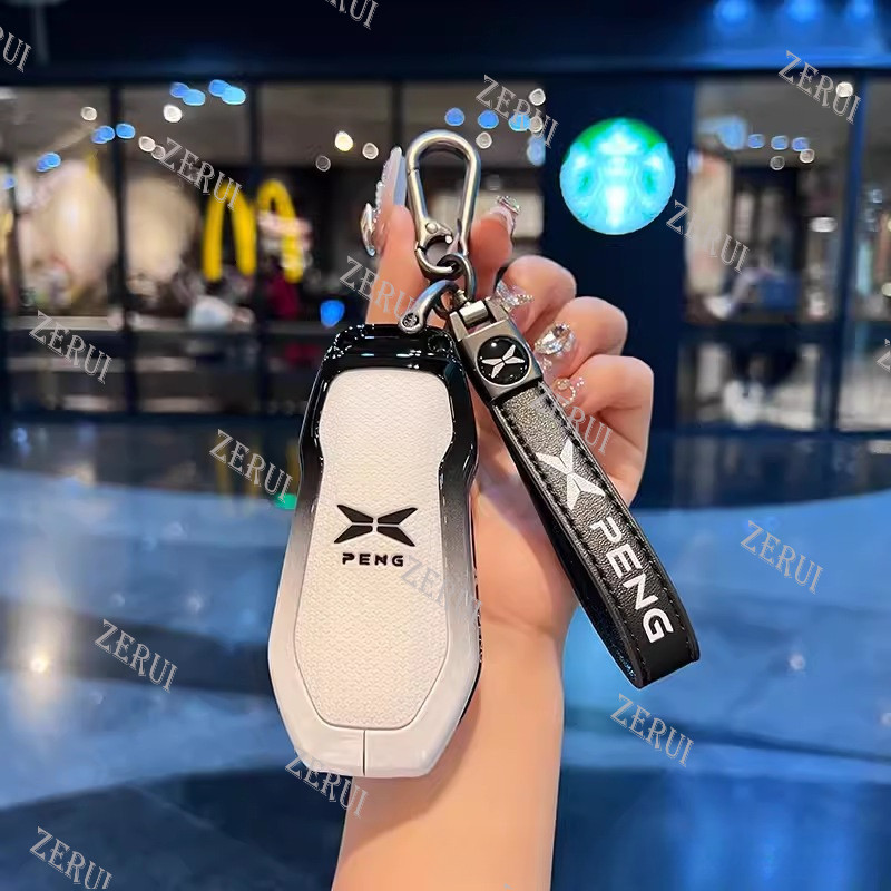 ZR สําหรับพวงกุญแจ XPeng x9 x9pro x9max XPeng มอเตอร์ปลอกกุญแจ