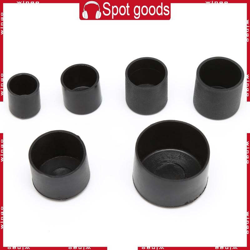 WIN 4x PE เก้าอี้ Ferrule Anti Scratch เฟอร์นิเจอร์ขาชั้น Protector หมวก