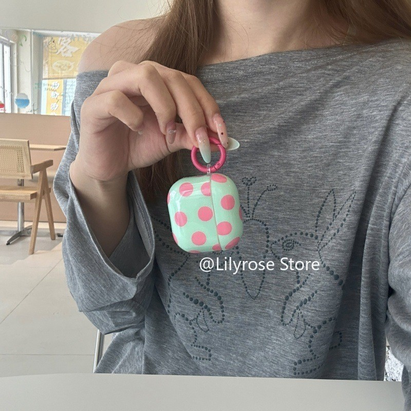 เคสสําหรับ AirPods 4 [2024] AirPods Pro2 Pro 3 2 1 Apple AirPods หูฟังไร้สายป้องกันสไตล์เกาหลี Y2K - รูปที่ 7