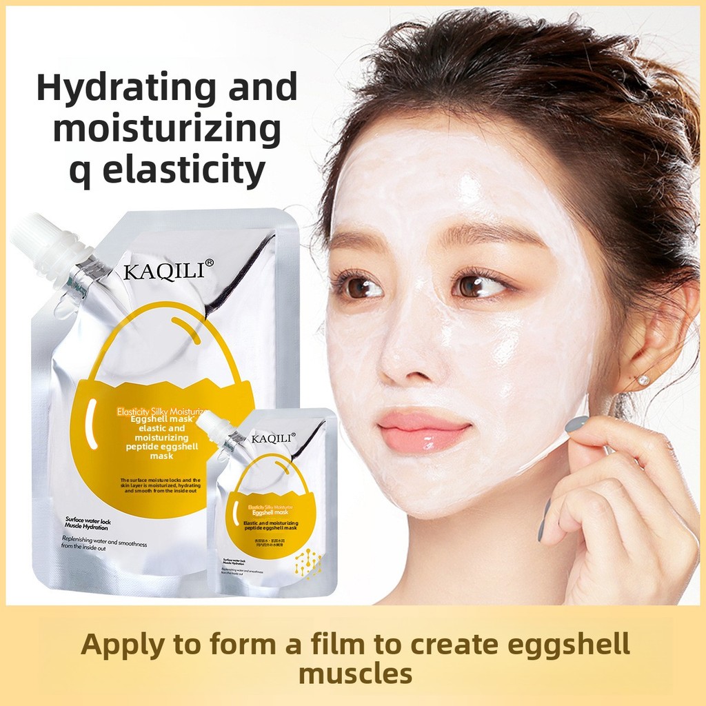 Kaqili Polypeptide Egg Mask Peel-off Hydrating Moisturizing Eggshell Mask Cream TKY