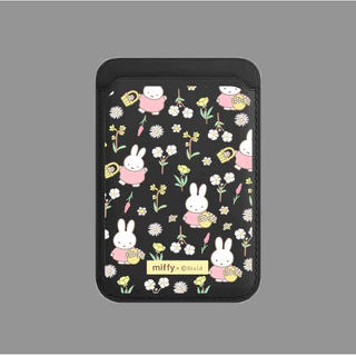 ที่ใส่บัตรลายกระต่ายสีขาวสำหรับiPhone 17 Pro Max และ 14 Pro Max