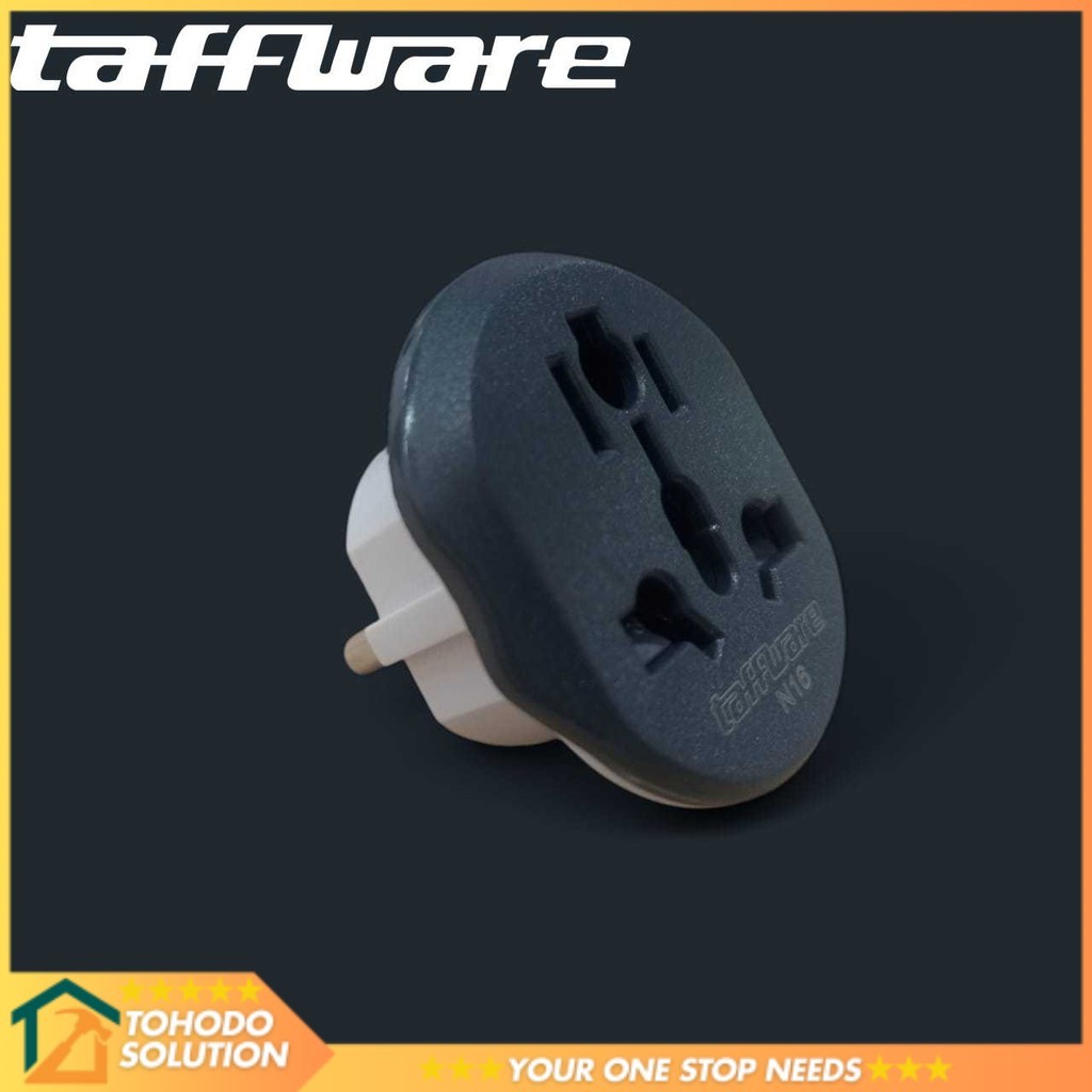 อะแดปเตอร์สําหรับเดินทางอเนกประสงค์แบบวนซ้ํา AU US UK เป็น EU Plug 16A - N16