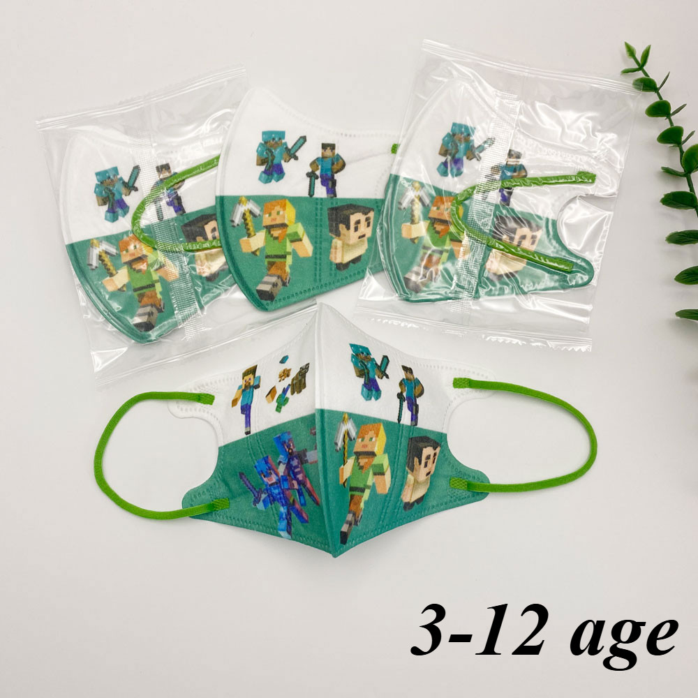 หน้ากาก Minecraft 3D 50 ชิ้น สุ่มลาย สำหรับเด็กวัย 3-12 ปี ราคา ถูกที่สุด ดีลบีเคเค แกลเลอรีภาพที่ 2
