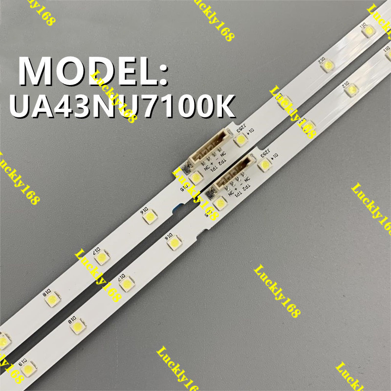 ใช้ได้กับแบ็คไลท์ทีวี Samsung UA43NU7100S UA43NU7100W UA43NU7100J UA43NU7100K light bar