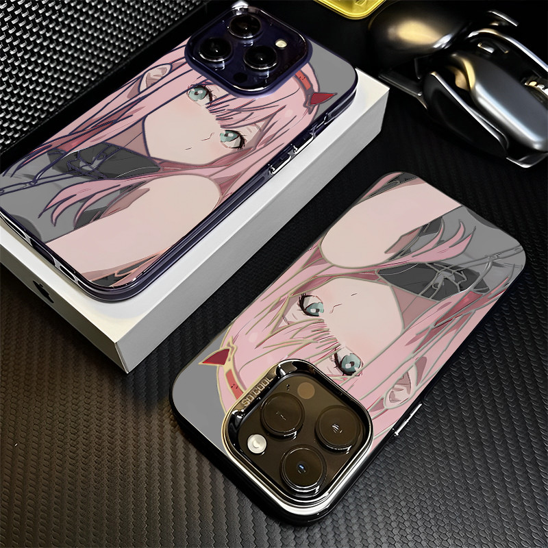 สาวญี่ปุ่น เคสไอโฟน 13 11 For iPhone 12 14 15 16 Pro MAX CASE 14 15 16 Plus XR XS MAX 7Plus เคสโทรศัพท์ลายการ์ตูนน่ารัก - รูปที่ 2