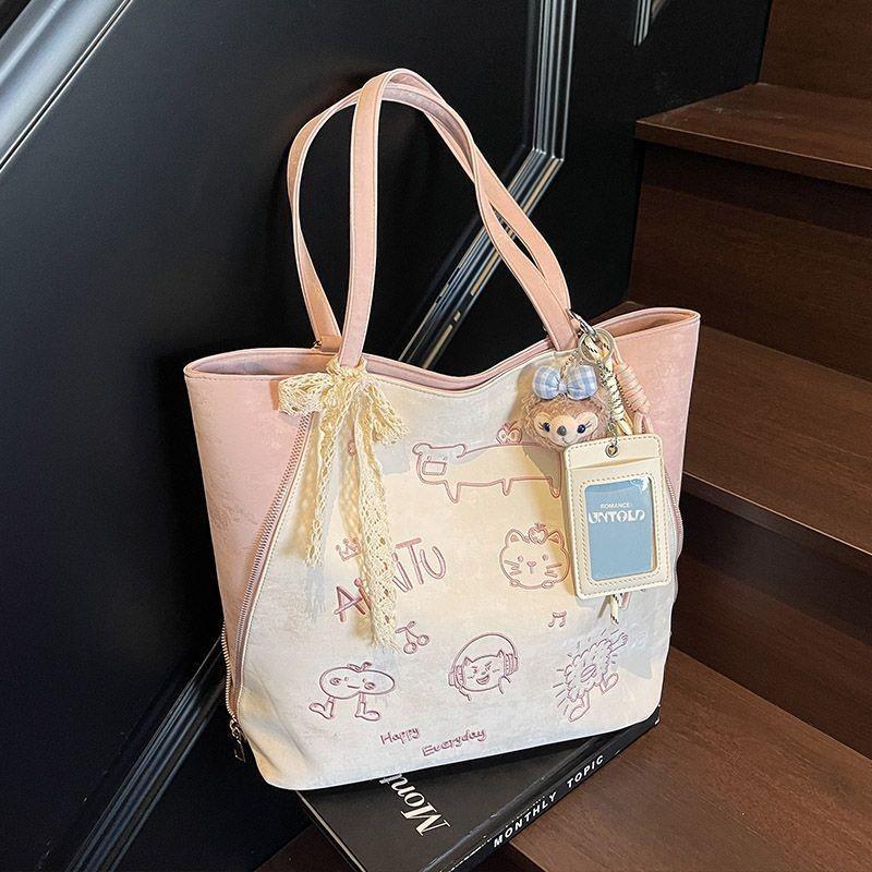 Amy Rabbit Bag Amy Rabbit Bag Amy Rabbit Female Bag 2025 Simple Large-ความจุ Commuter Texture All-Ma