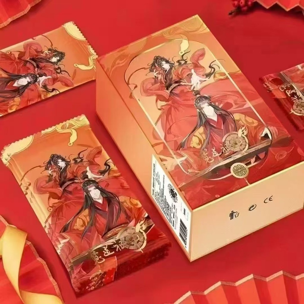 [ยกกล่อง 12 แพ็ค] Mo Dao Patriarch-Golden Jubilee นามบัตรแอนิเมชั่นปีใหม่