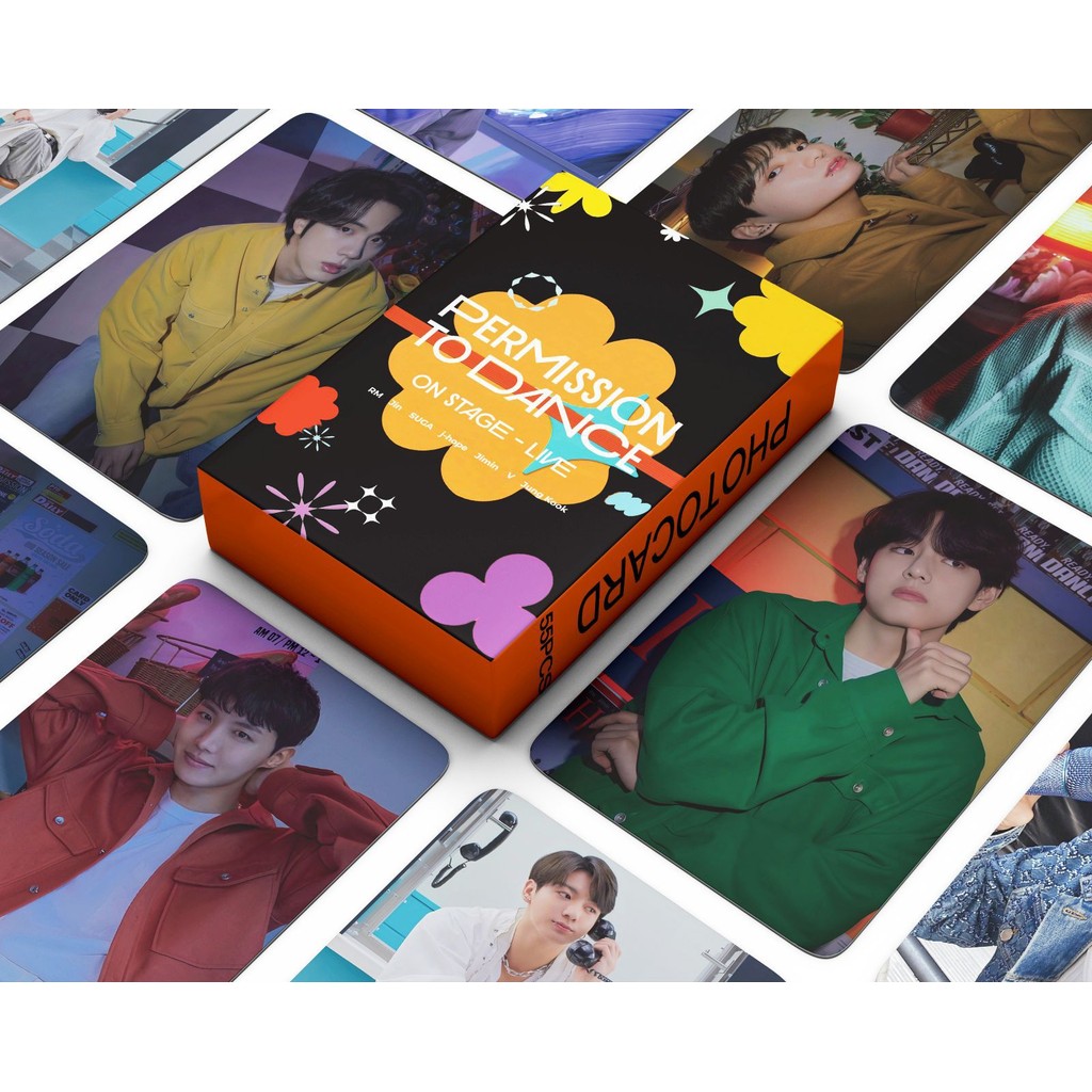 55-127pcs PERMISSION TO DANCE Photocards J-HOPE KILLIN IT GIRL FESTA 12th Anniversary Jin ECHO V JUN