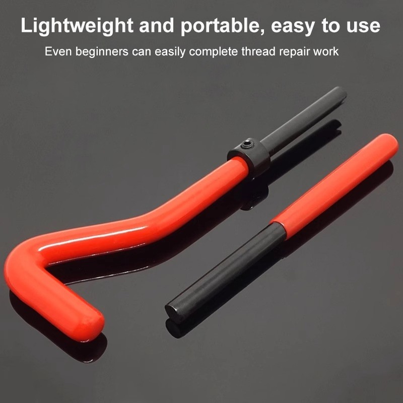 ชุดซ่อมเกลียวสปริง M5,M6,M8 30ชิ้น เหมาะสมน้อตเบอร์ 10 ใช้ในการซ่อมเกลียวที่รูดเสีย ชุดซ่อมเกลียว Thread repair ki - รูปที่ 5