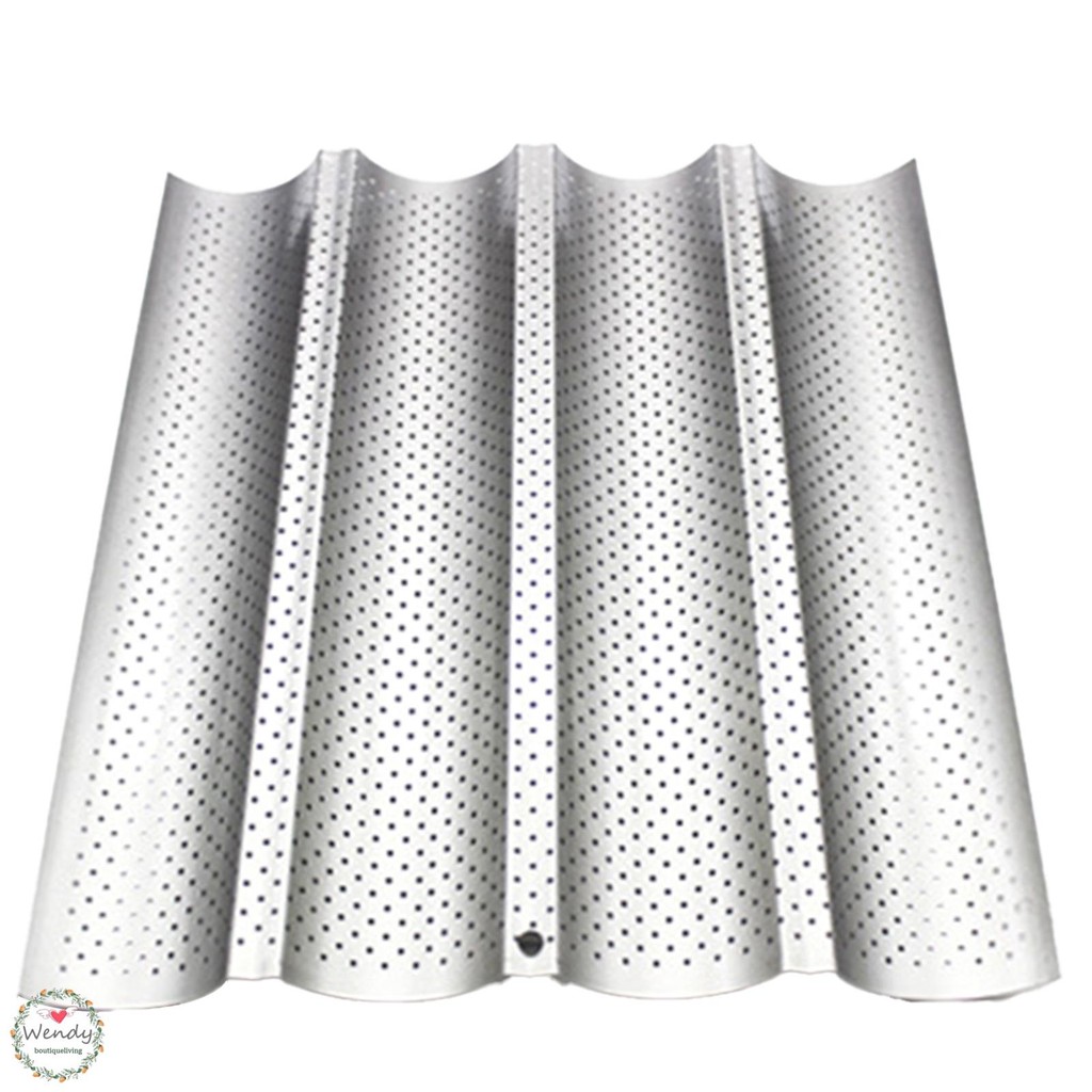Wave French Bread Baking Tray Non-Stick Baguette Stencils Cake Toast Stencils Tools