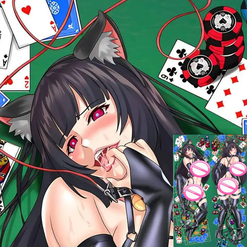 ปลอกหมอน Dakimakura ตัวการ์ตูน Jabami Yumeko จากซีรีย์ Kakegurui - Compulsive Gambler