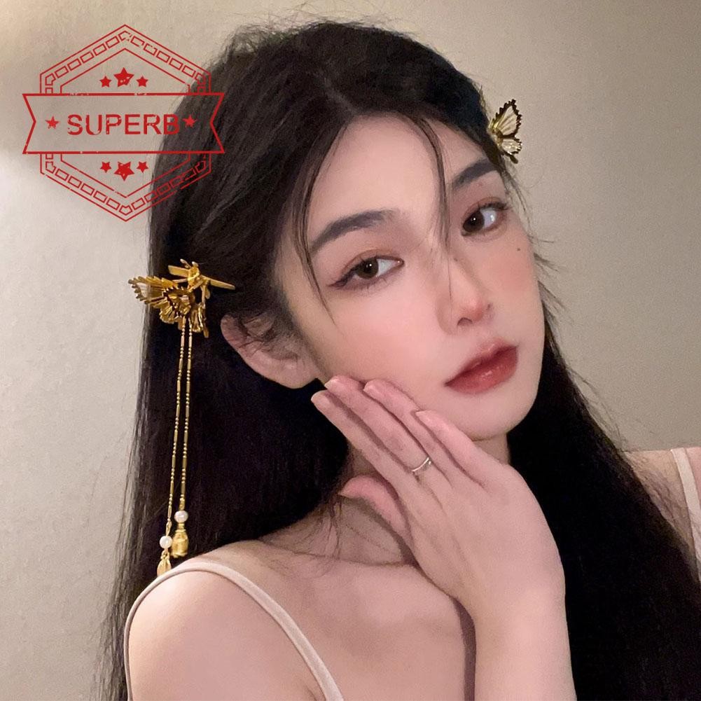 apoedc Thin As Cicada Wings Electronic Butterfly Hair System Super Clips Retro Hair Fairy R9s7 apoed