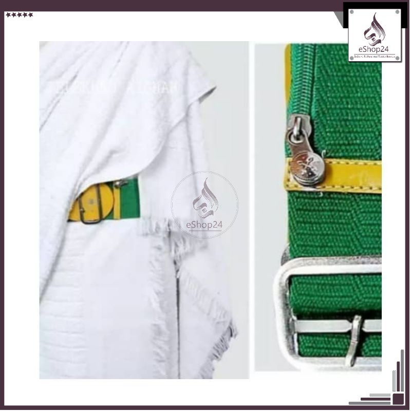 Umarh Hajj Belt เข็มขัดคาดเอวปรับได้ DM สําหรับขนาด